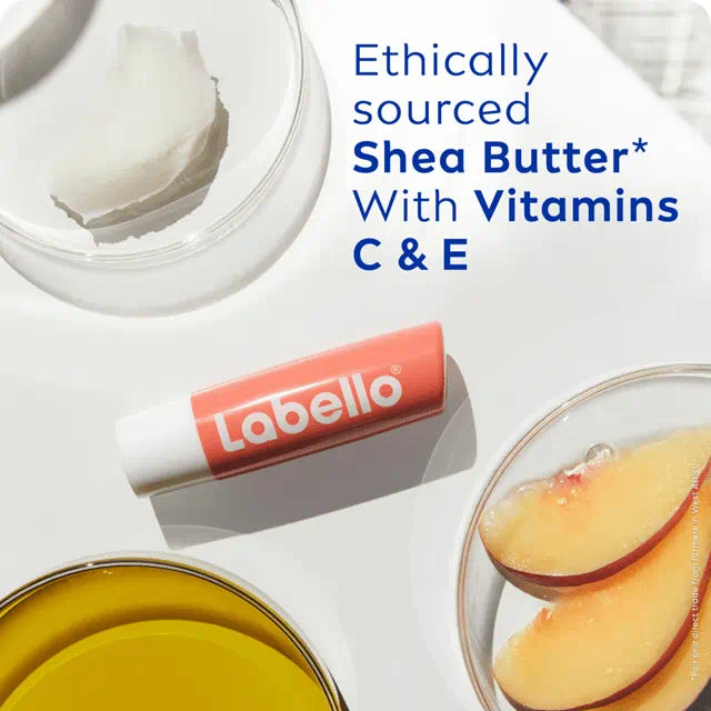 Labello Peach Shine Lip Balm – 4.8g