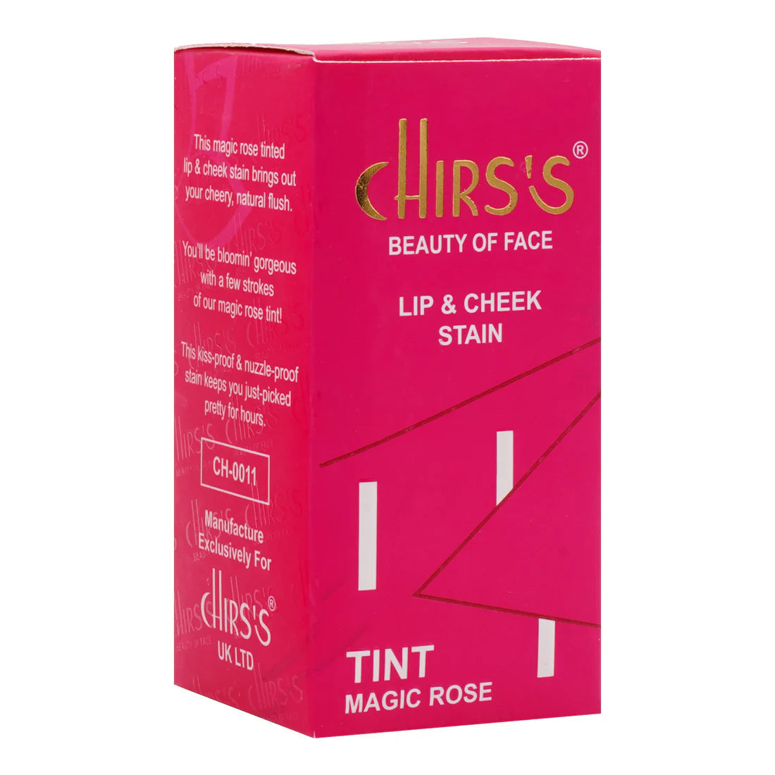 Chirs's Lip & Cheek Stain Tint Pack Of 3