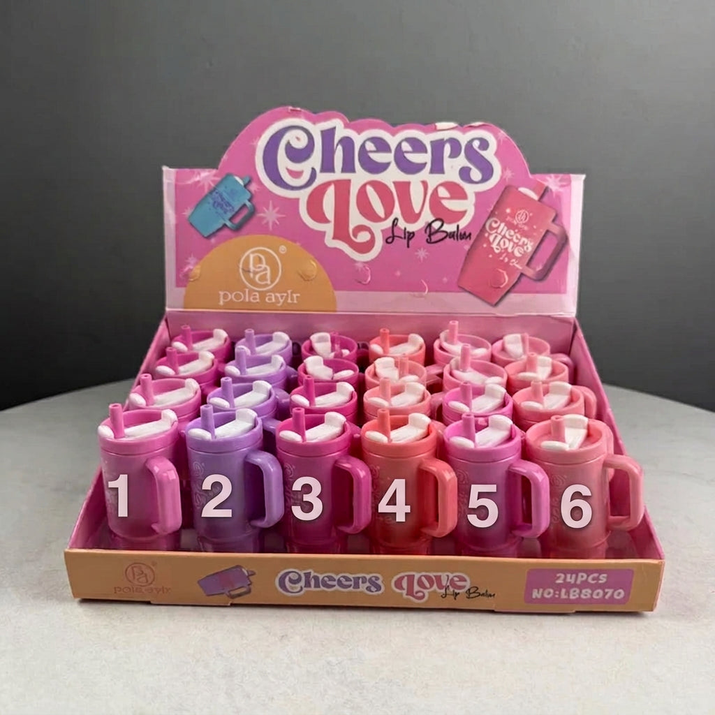 Pola Aylr Cheers Love Mug Lip Balm