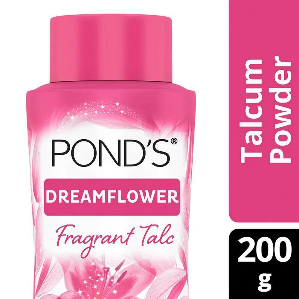 Pond's Dream flower Pink Lily Fragrant Talcum - 200g