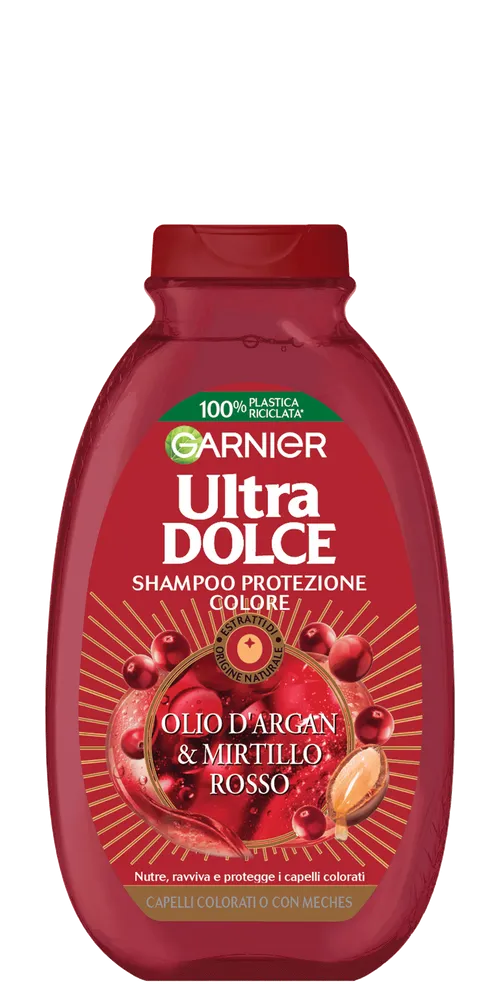 Garnier Ultra Dolce Argan Oil and Cranberry Shampoo - 300ml
