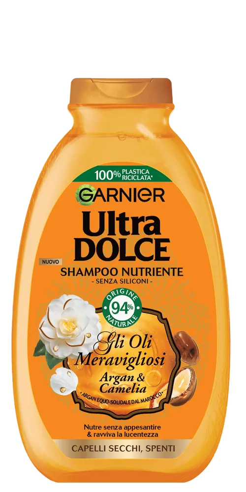 Garnier Shampoo with Moroccan Argan & Camellia Oils - 300ml