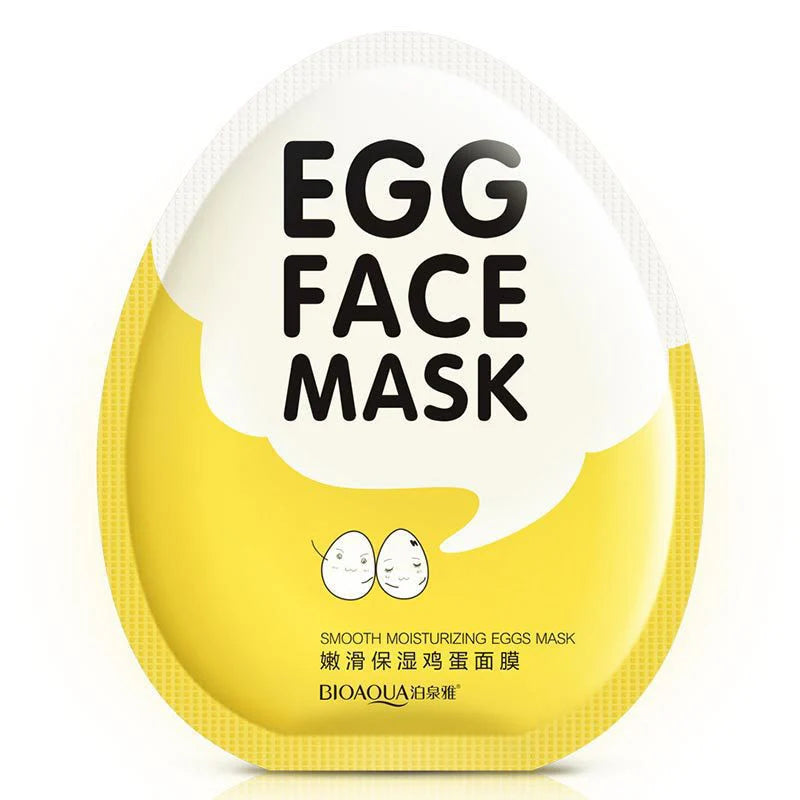 BIOAQUA Egg Face Mask – Smooth & Moisturizing – 25g