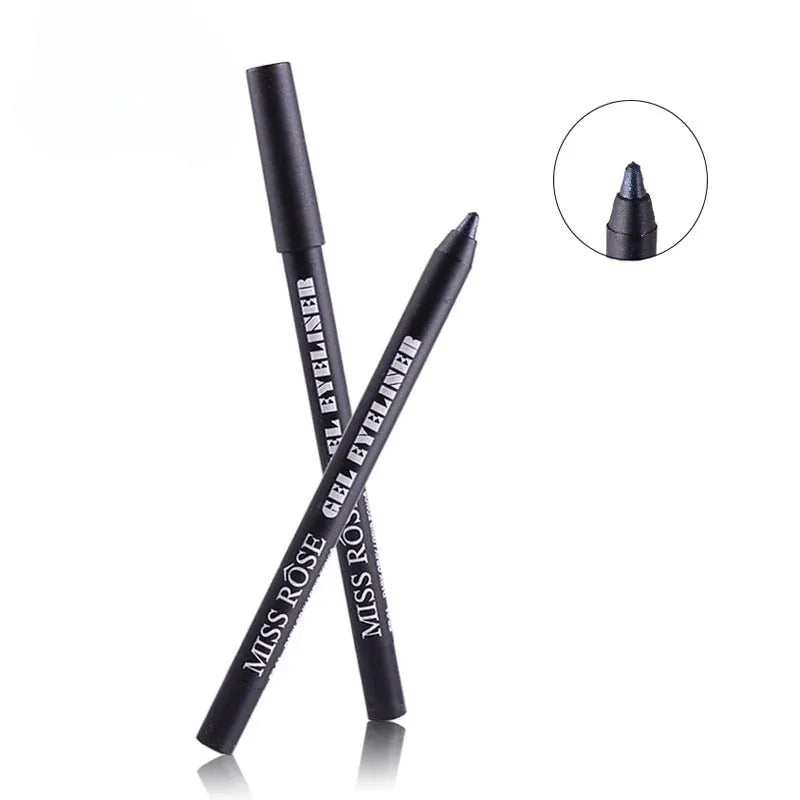 Miss Rose Waterproof Make Up Eye Liner Pencil - Black