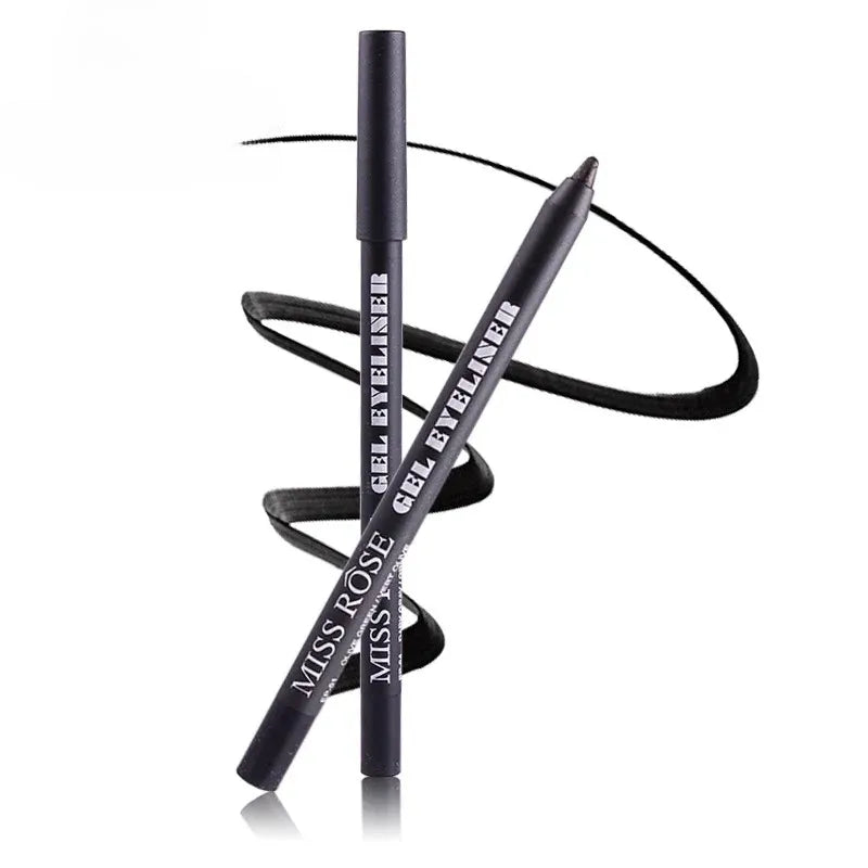 Miss Rose Waterproof Make Up Eye Liner Pencil - Black