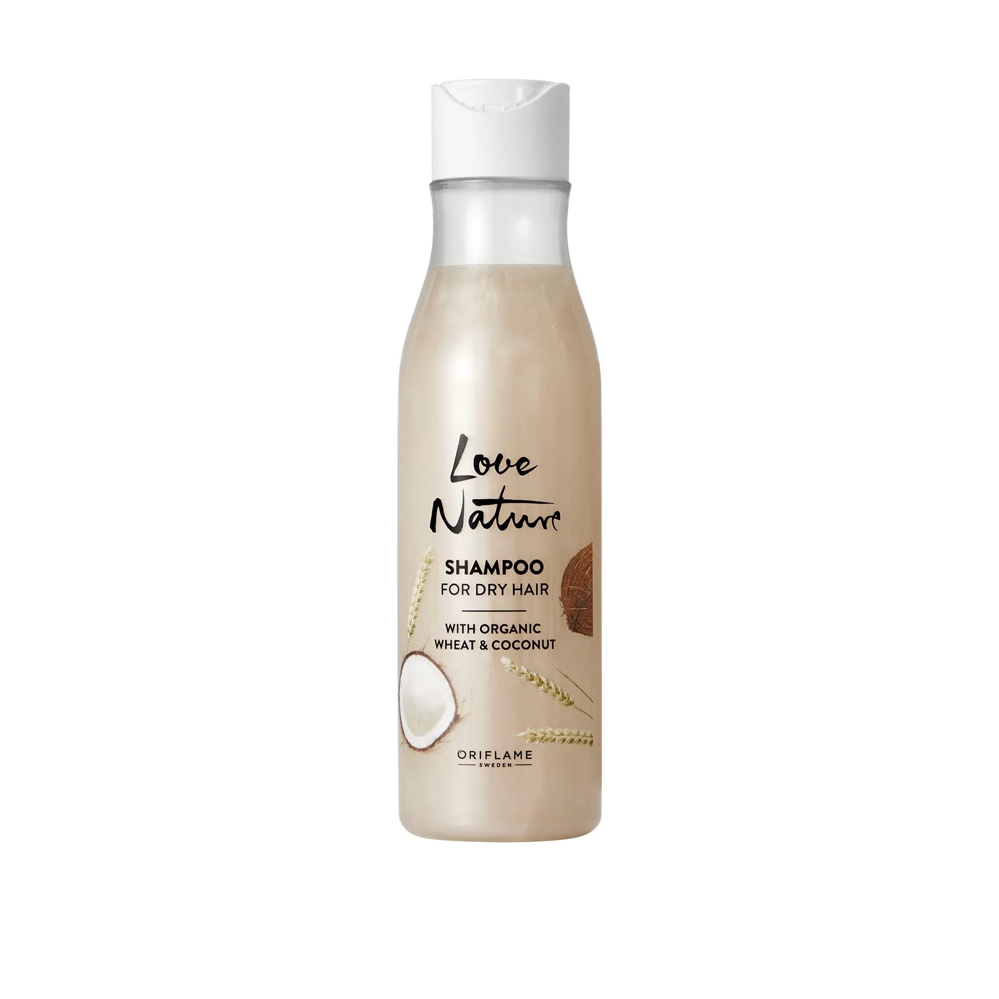 Oriflame Love Nature Shampoo For Dry Hair with Organic Wheat & Coconut - 250ml