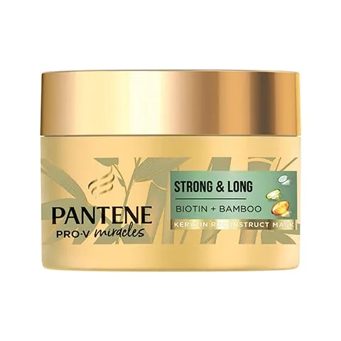 Pantene Strong & Long Biotin + Bamboo Keratin Reconstruct Mask 1 Unit - 300ml