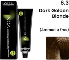 L'Oréal Professionnel INOA Hair Colour 6.3 (Dark Golden Blonde) – 60ml
