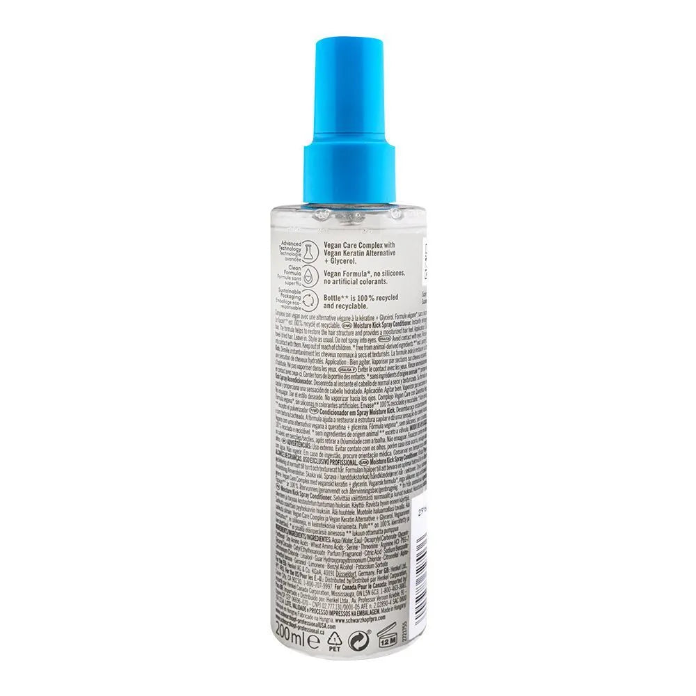 Schwarzkopf Bonacure Moisture Kick Spray Conditioner – 200ml