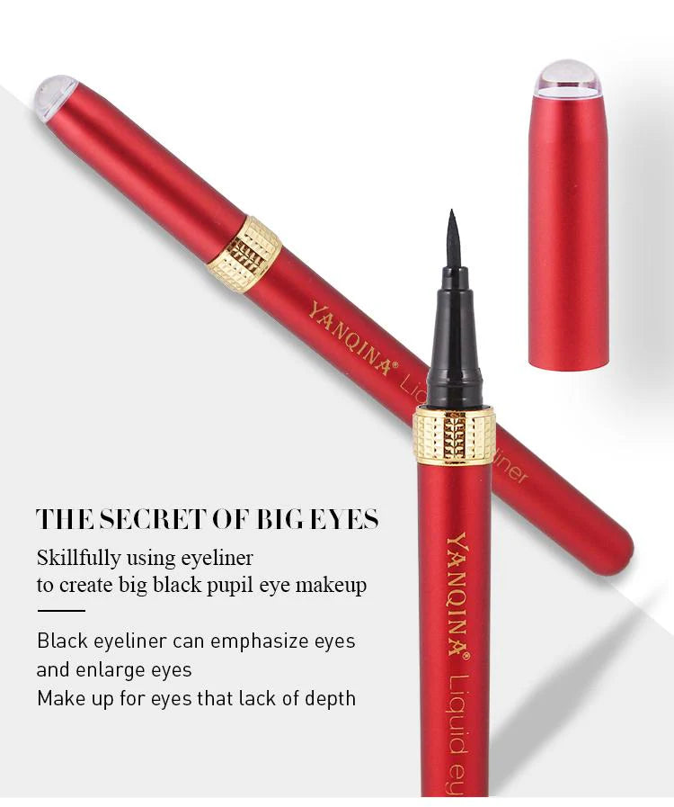 YANQINA Eyeliner Waterproof Liquid Eyeliner Beauty Cat Style