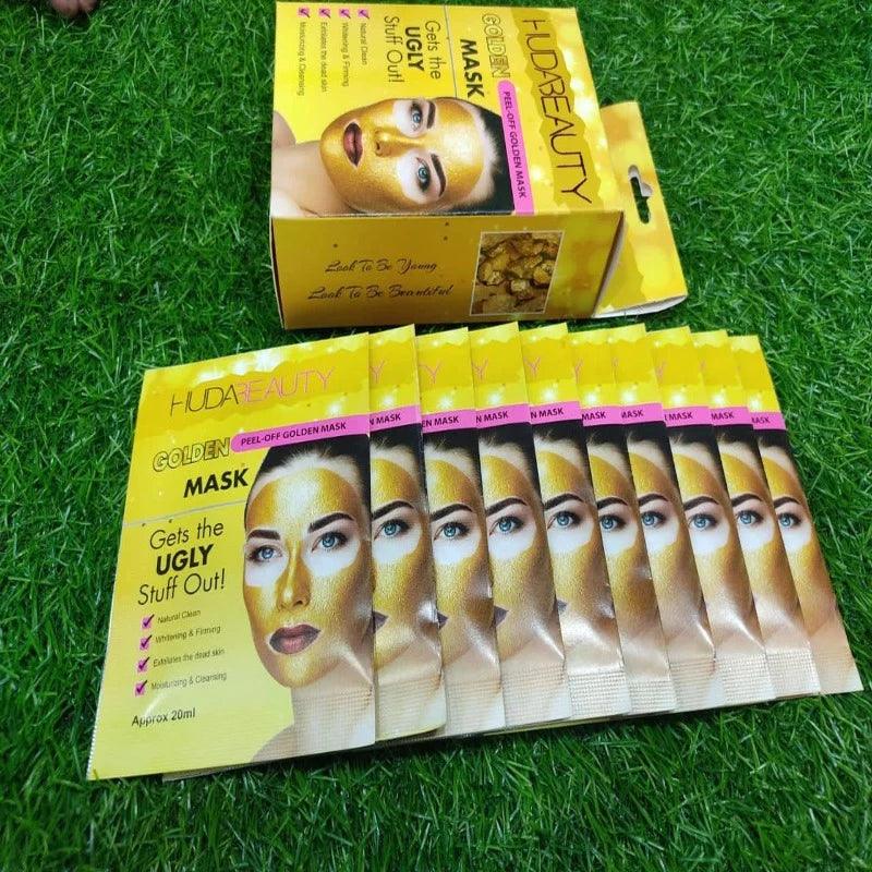 Huda Beauty Golden Mask - Pack of 10