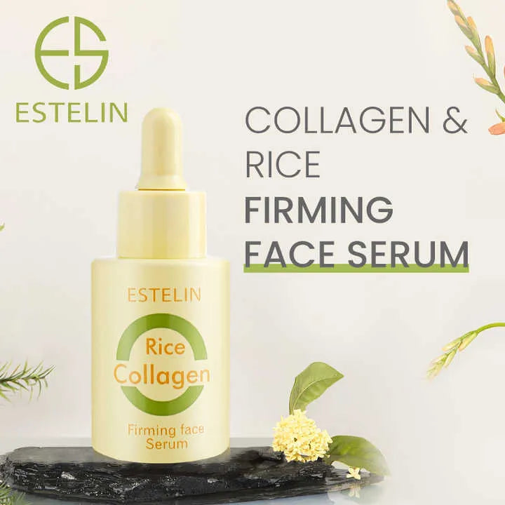 Estelin Rice Collagen Firming Face Serum - 30ml