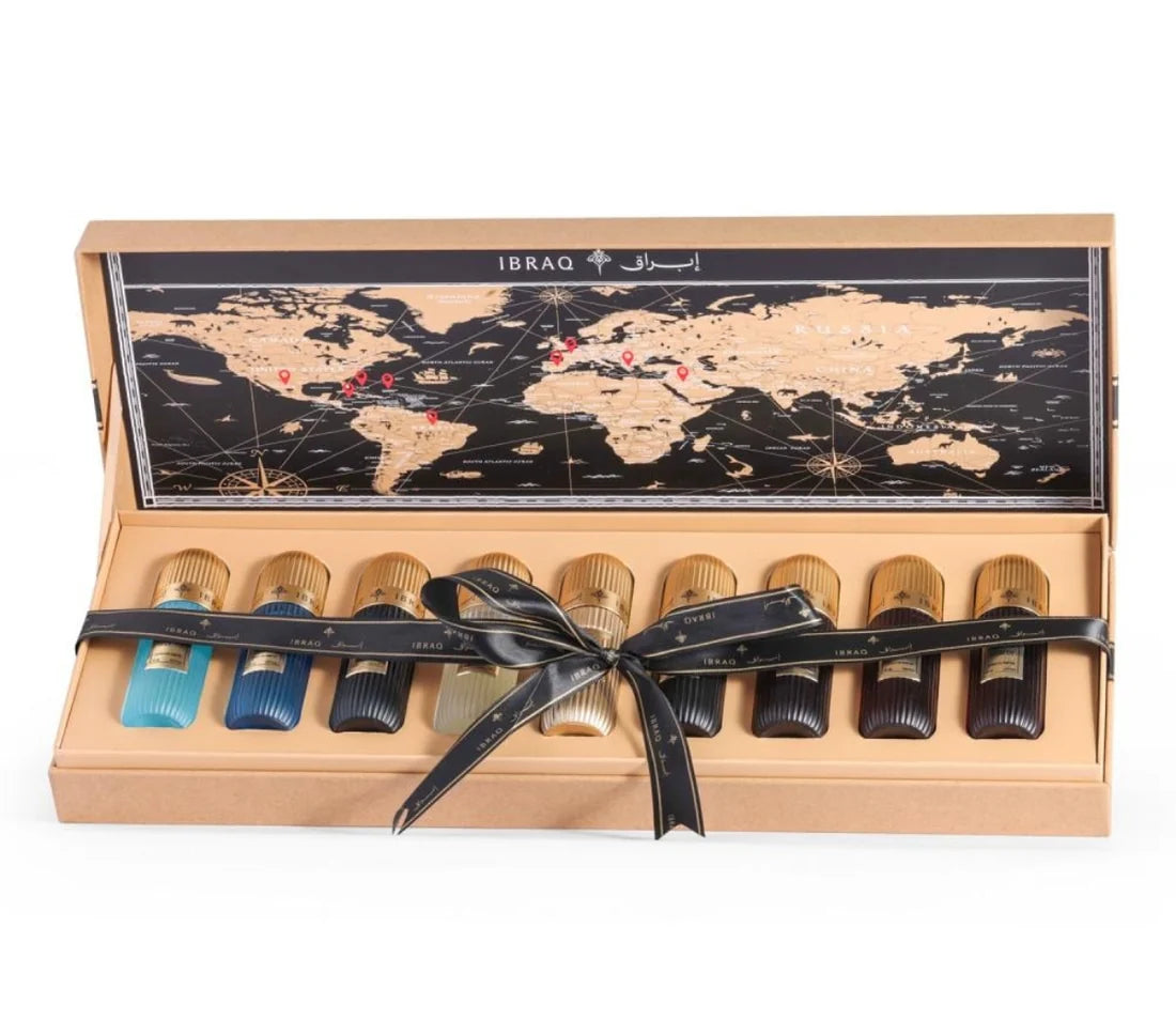 Mini The Tobacco Perfume Collection by Ibrahim Al Qurashi - (9 × 20 ml)