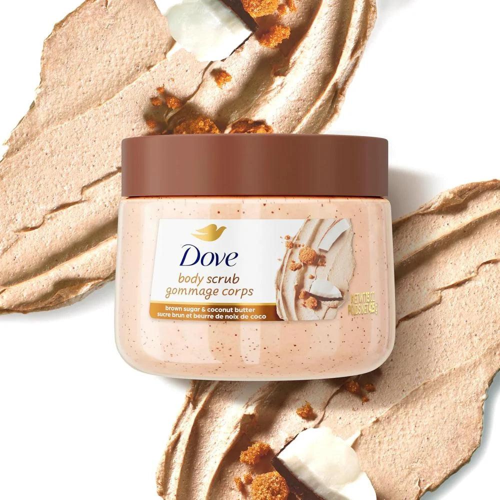 Dove Exfoliating Body Scrub Brown Sugar & Coconut - 425g