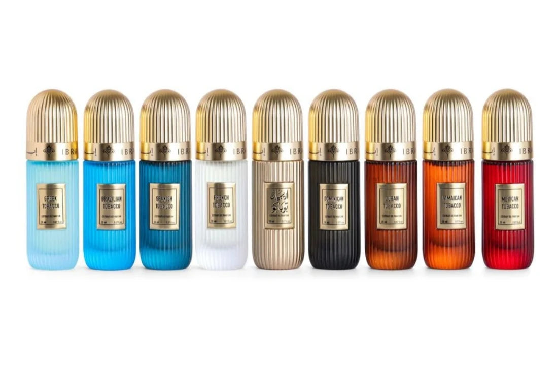 Mini The Tobacco Perfume Collection by Ibrahim Al Qurashi - (9 × 20 ml)