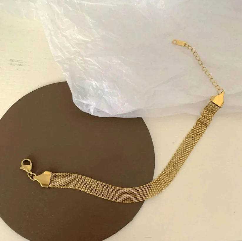 Stainless Steel mesh chain bracelet