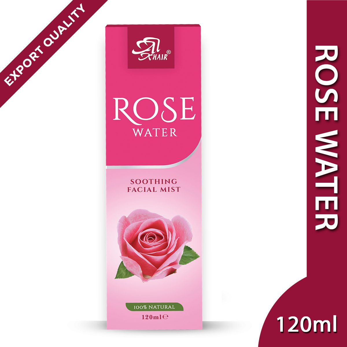 Al Khair Rose Water Soothing Facial Mist - 120ml