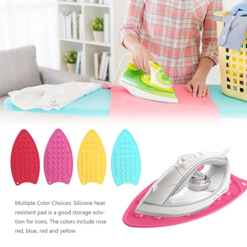 Silicone Heat Resistant Iron Stand Mat Pad with Non-Slip Surface