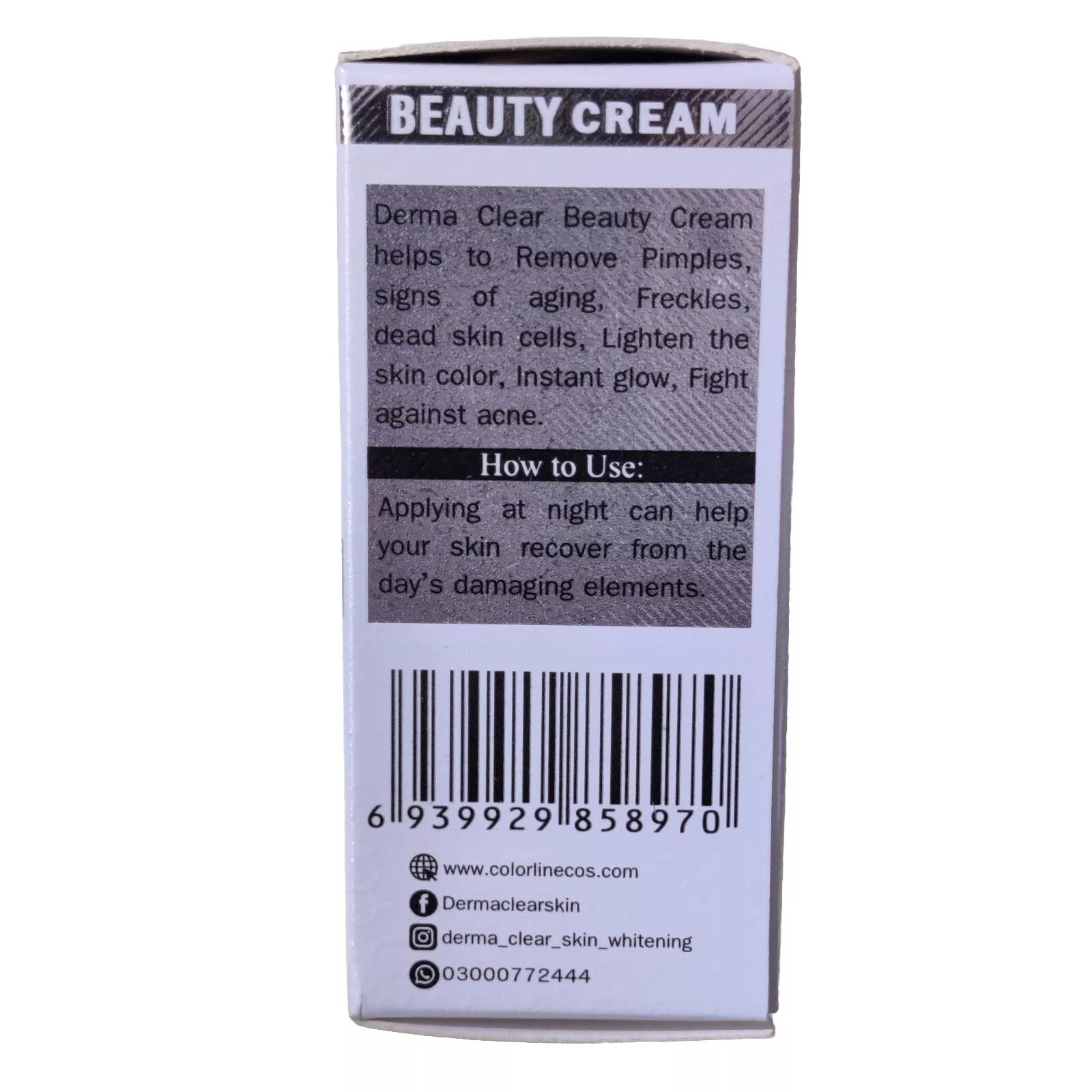 Derma Clear Beauty Cream