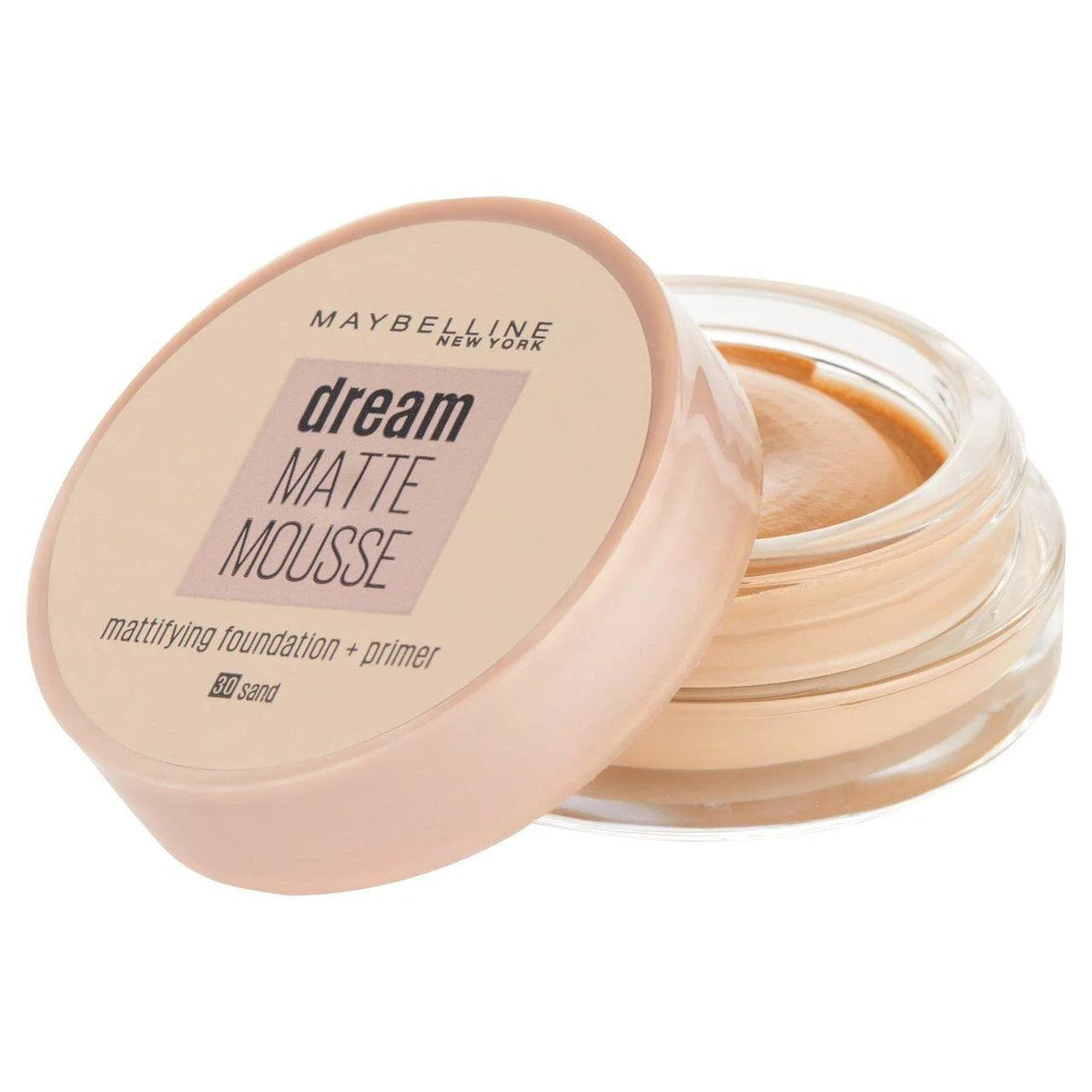 Maybelline Foundation + Primer Dream Matte Mousse - 18ml (ORIGINAL)
