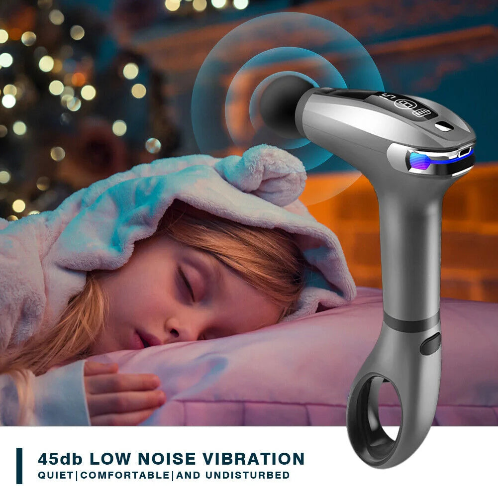 Gun Massager With Lcd Display