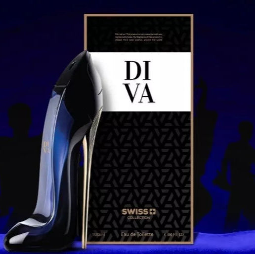 DIVA by Swiss Collection Eau De Toilette Spray for Women - 100ml