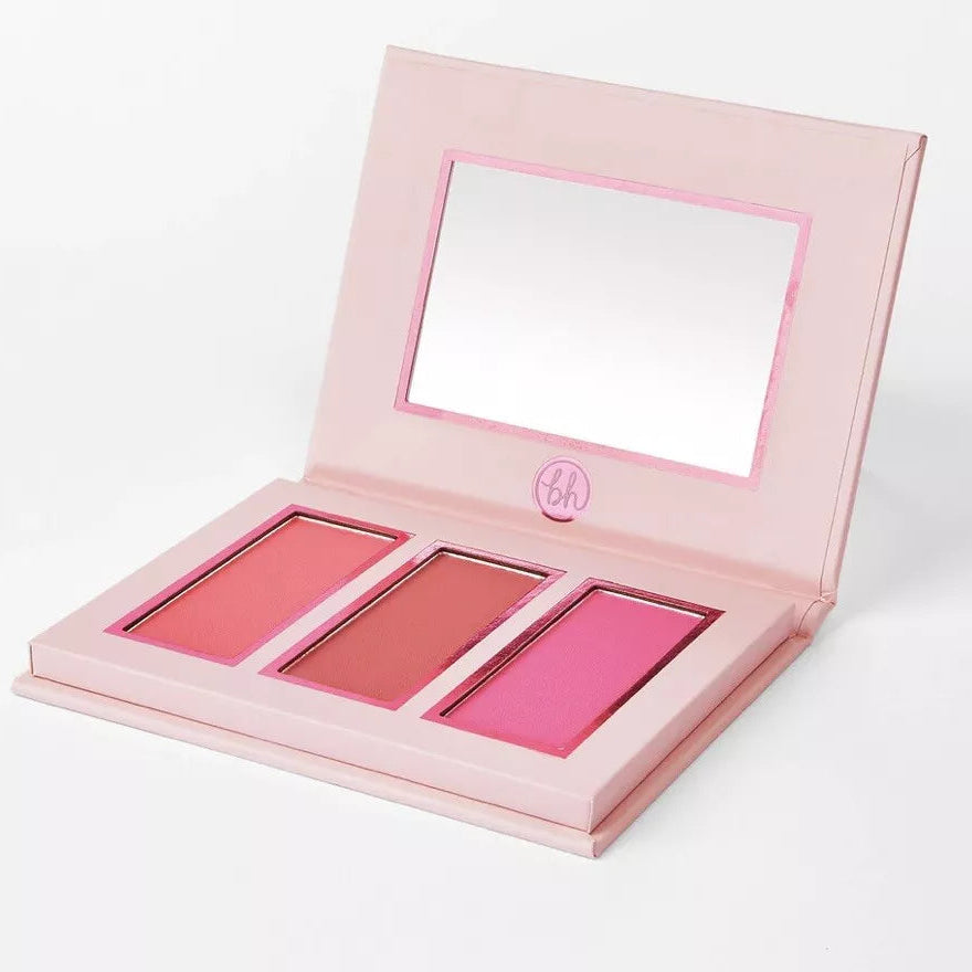 Bh Comsetics Mrs. Bella Rosy Blush Palette - 3 Colors