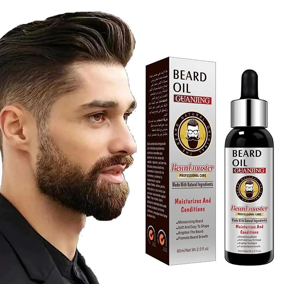 Natural Beard Growth Anti Hair Loss Beard Oil 60 ml