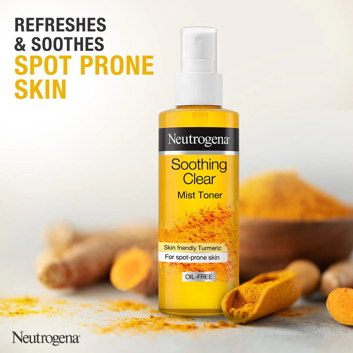 Neutrogena Soothing Clear Turmeric Mist Toner - 125ml