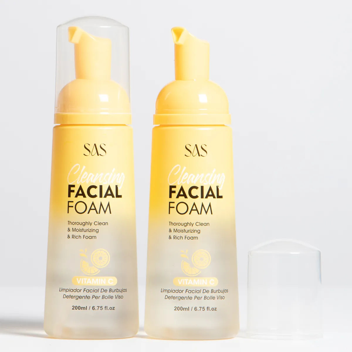 SAS Vitamin C Cleansing Facial Foam – 200ml