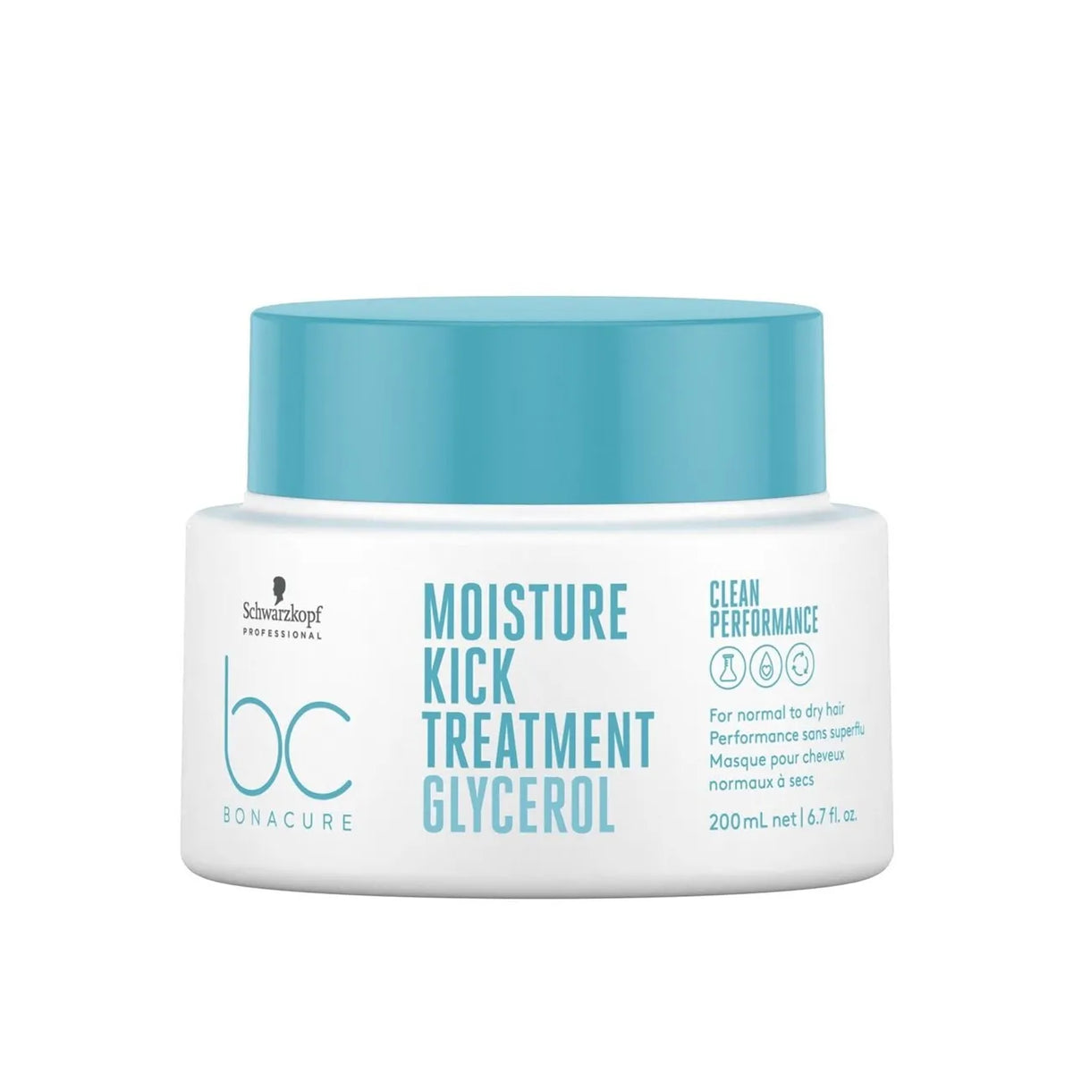 Schwarzkopf BC Bonacure Moisture Kick Glycerol Treatment Mask - 200ml