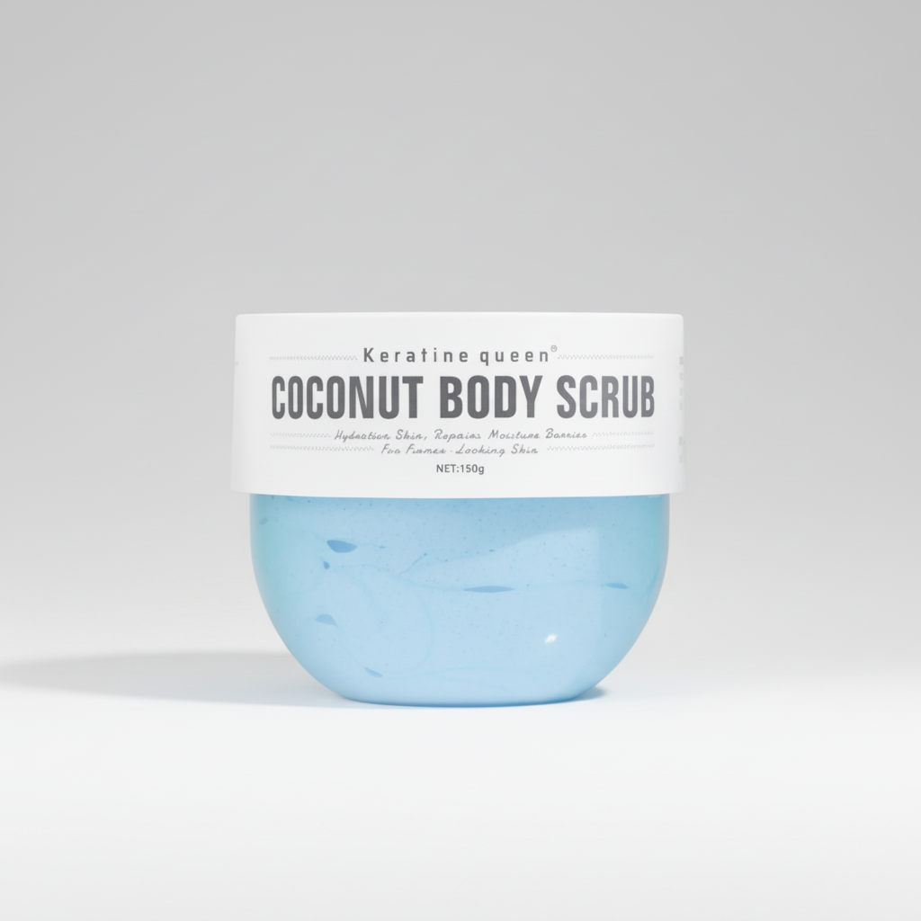 Keratine Queen Coconut Body Scrub - 150g