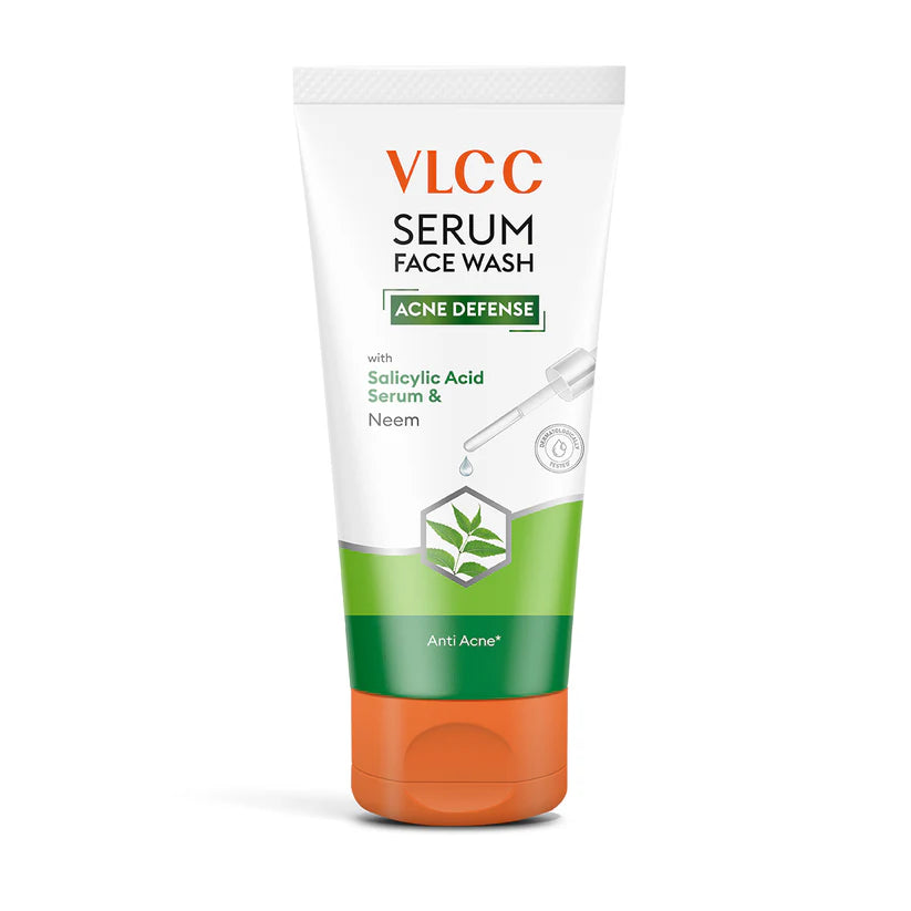 VLCC Acne Defense Serum Face Wash with Salicylic Acid Serum & Neem - 150ml