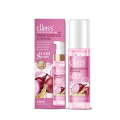 Chirs's Onion Shampoo + Hair Serum Pack Of 2 Bundle