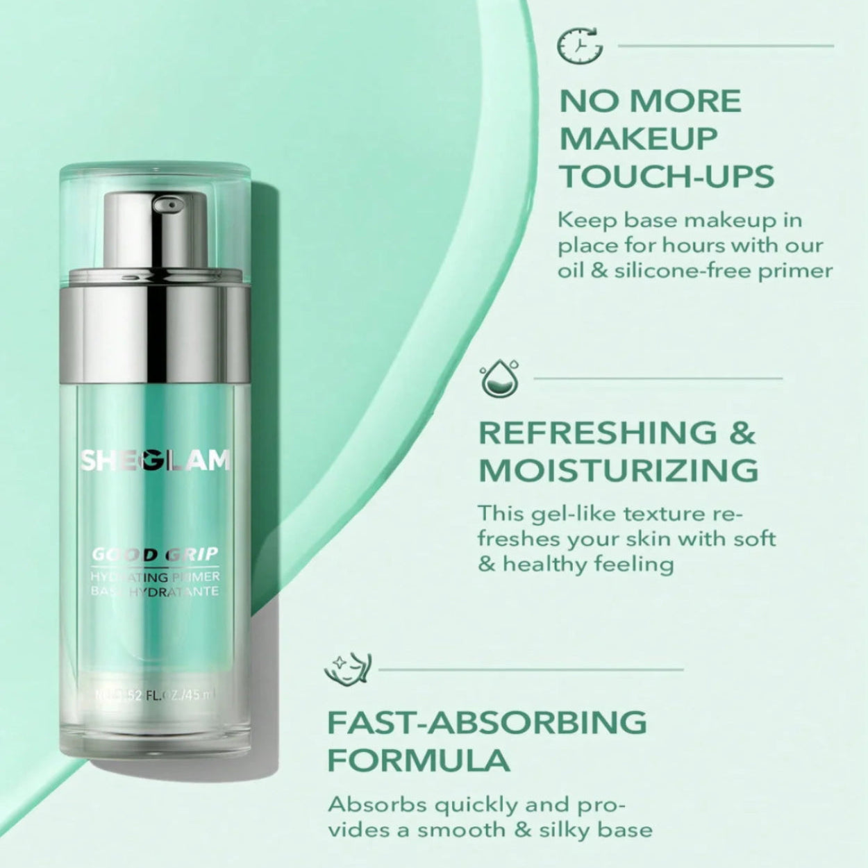 Sheglam Good Grip Hydrating Primer - 45ml