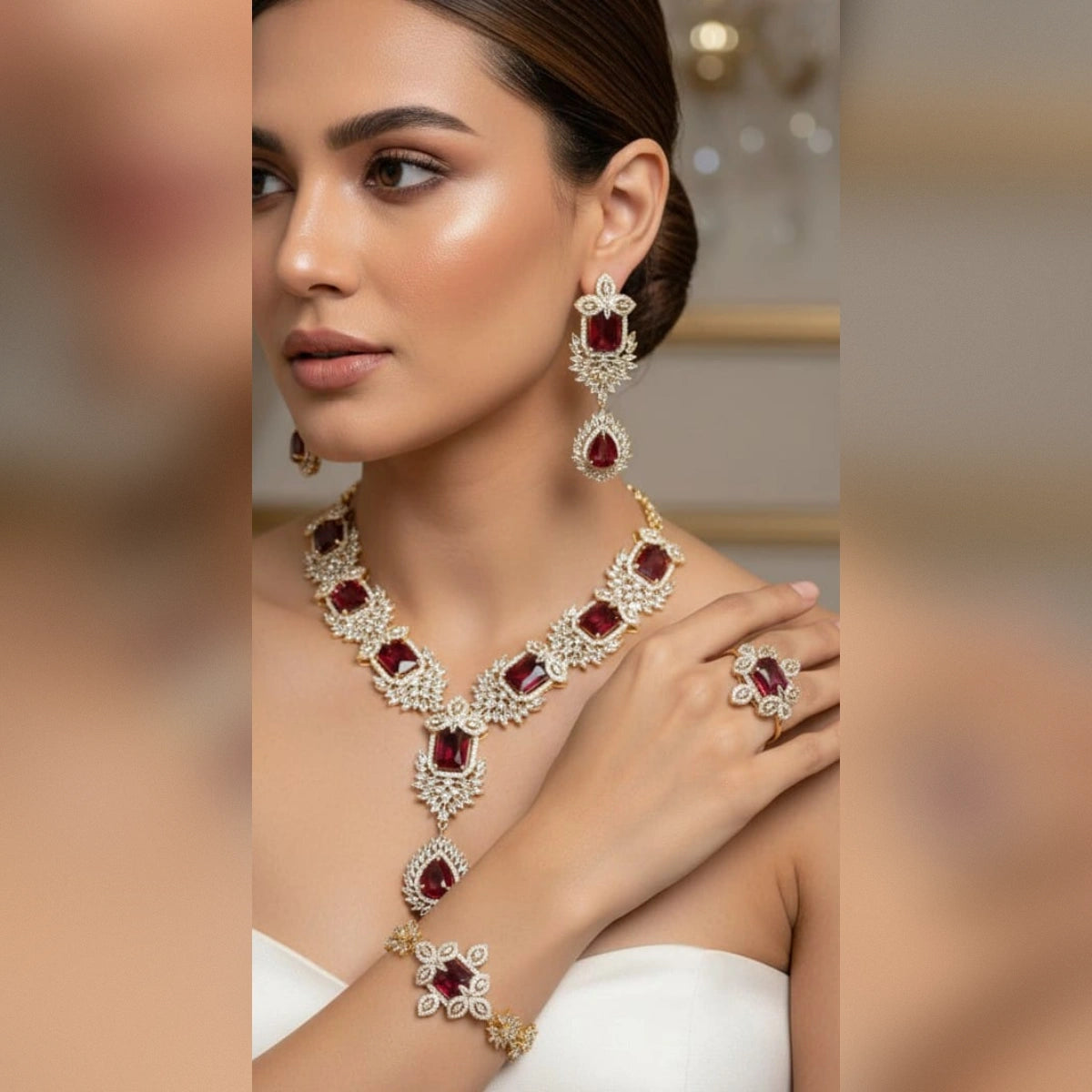 Fancy Zircon Combo Set