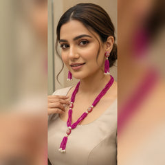 Multi-strand beaded necklace Set