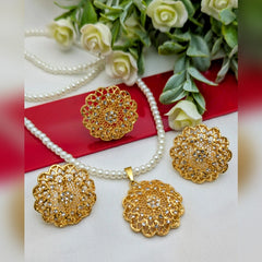 Manjos Stone Locket set
