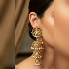 9 Ratan Jhumki - Vibrant Traditional Elegance