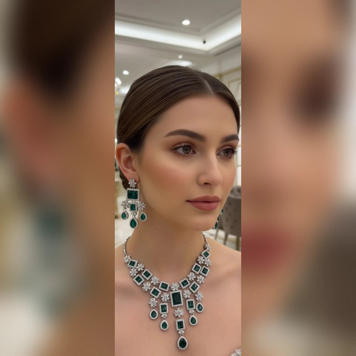 Elegant Kundan Shisha Set – Traditional Sparkle