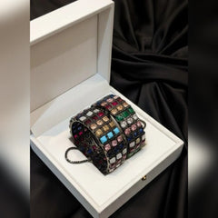 Rainbow Tide Cascade Bangles – Vibrant Flowing Elegance