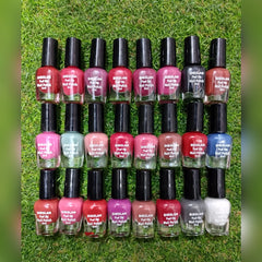 SHEGLAM PEEL OFF NAIL POLISH (6ml each) - PACK OF 24