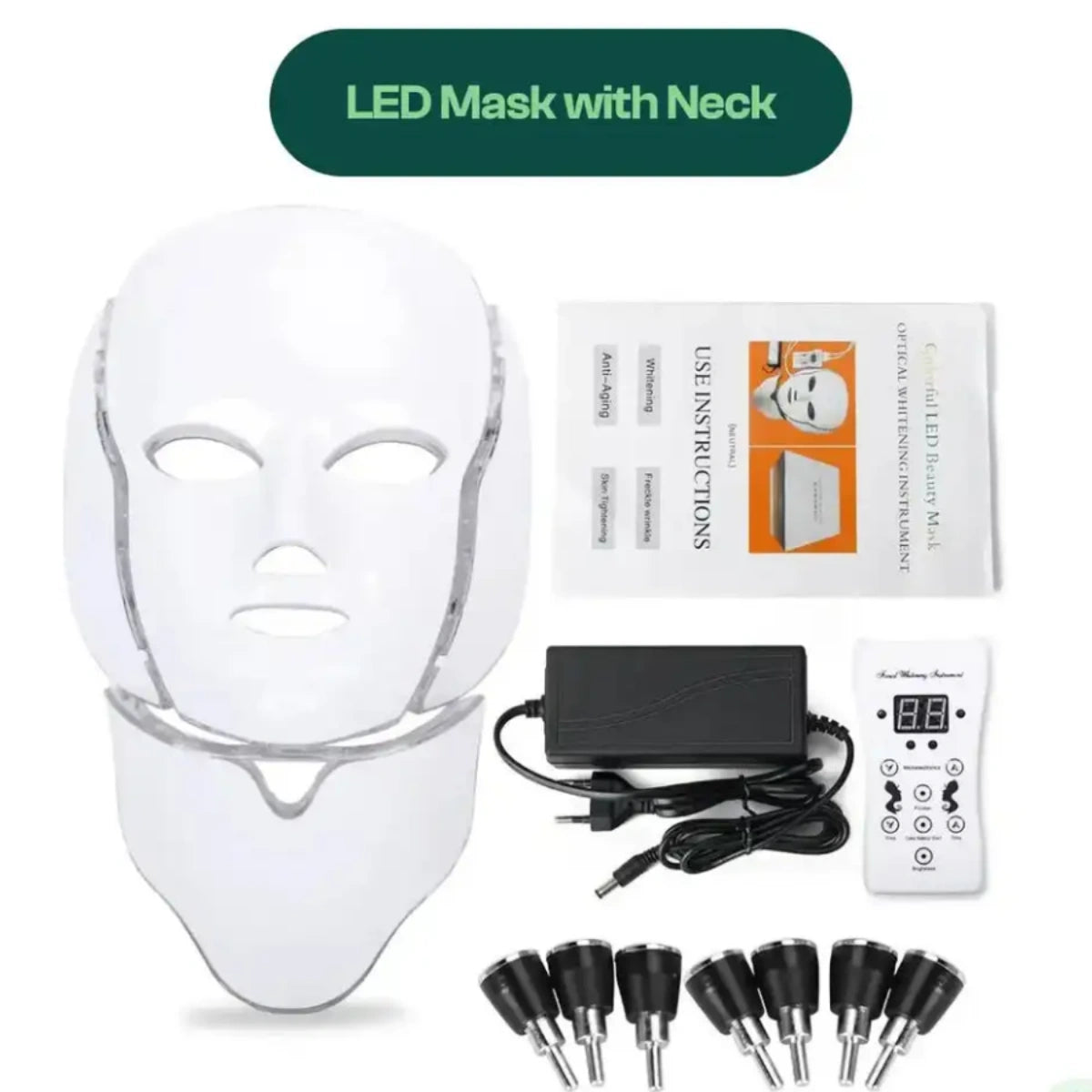 Electric 7 Color LED Facial Mask