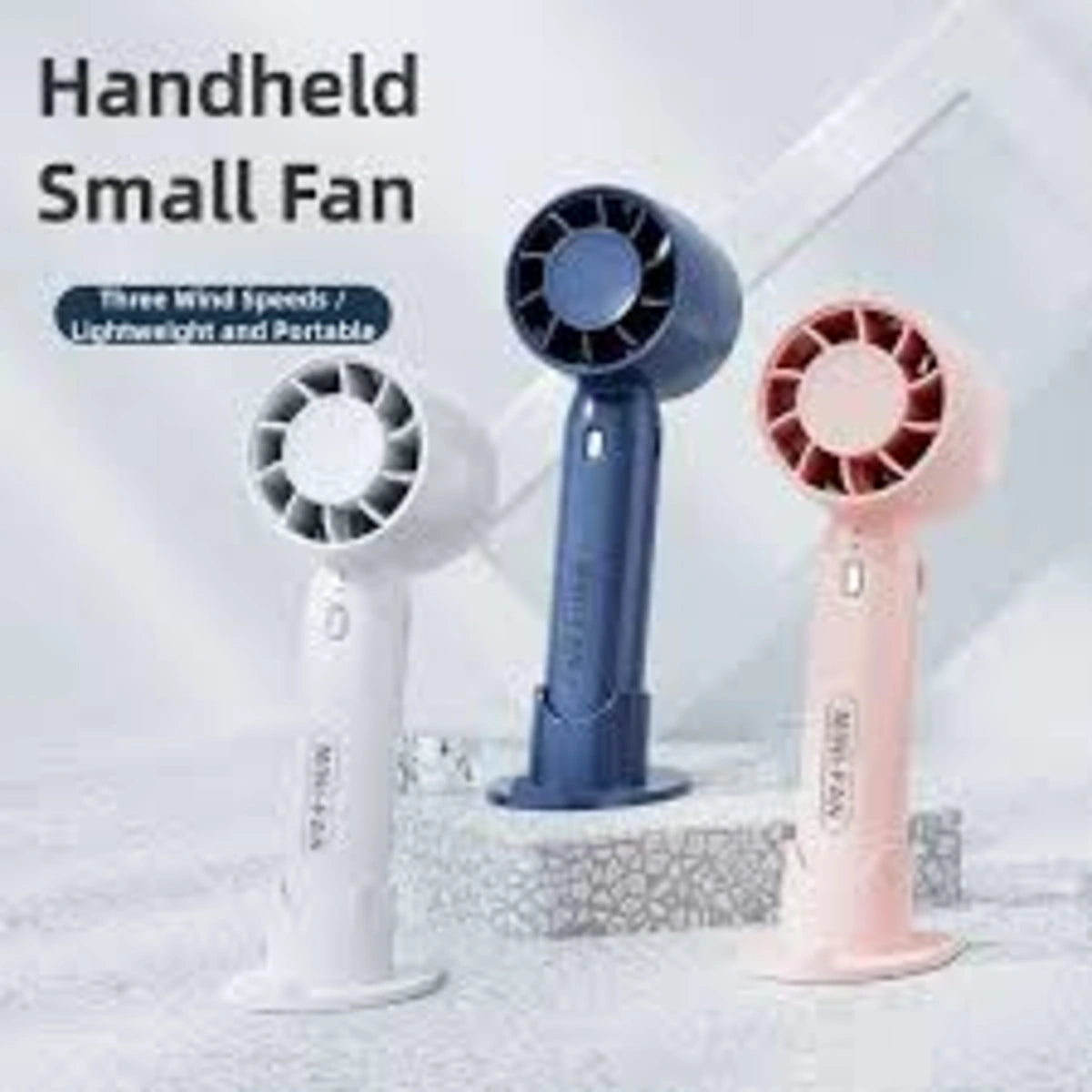 Portable Handheld T-10 Handheld Mini Fan - Each