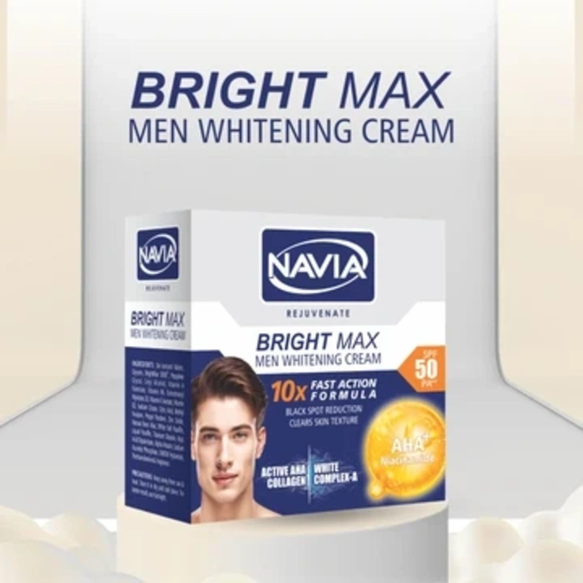Navia Bright Max Men Whitening Cream