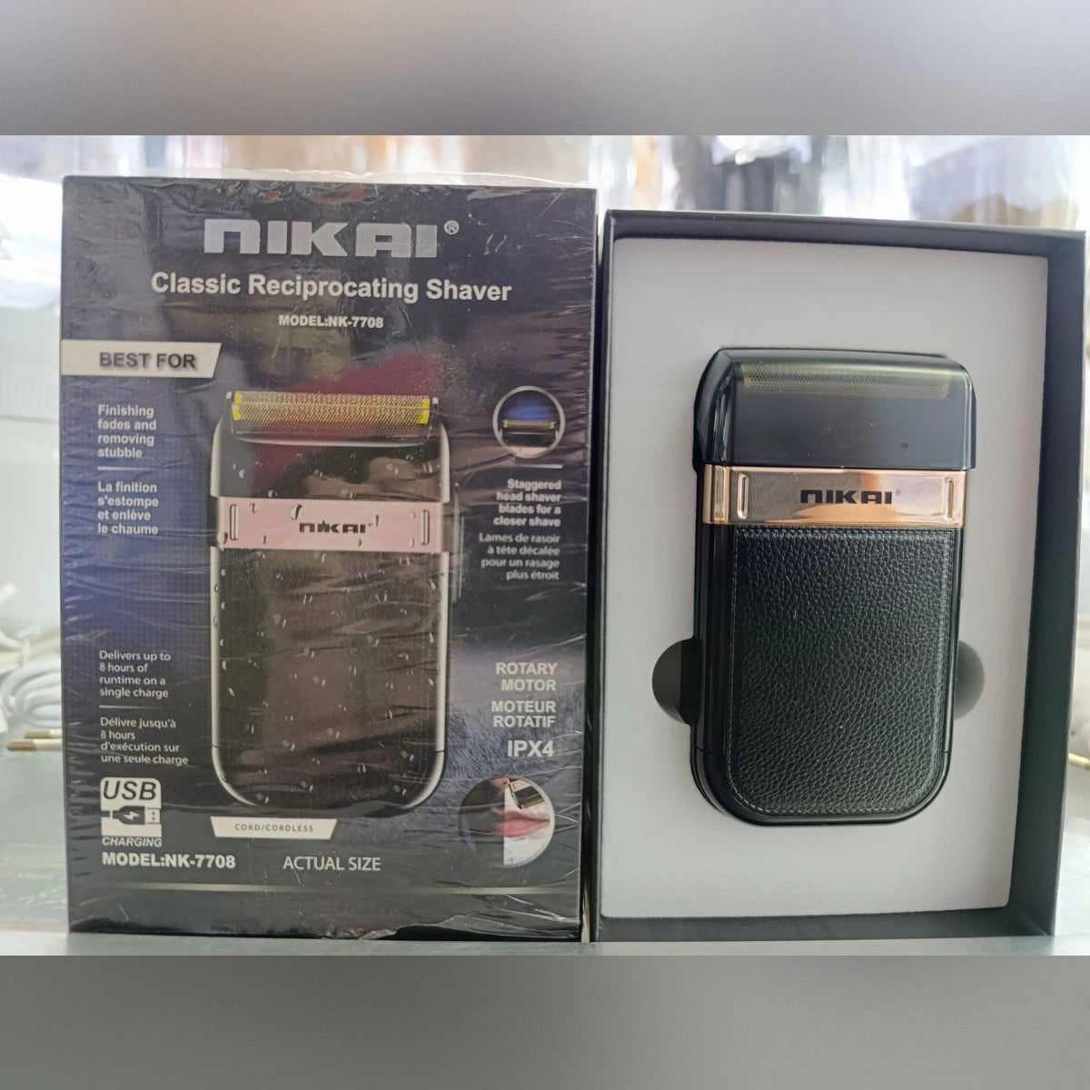 Nikai NK-7708 Classic Reciprocating Electric Shaver