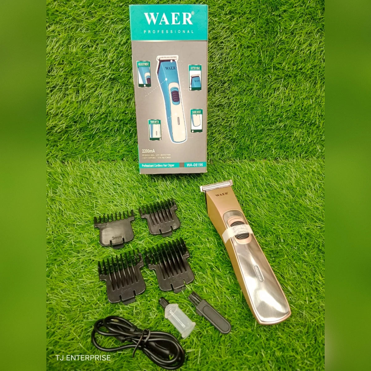 Waer Professional WA-08196 cordless hair clipper