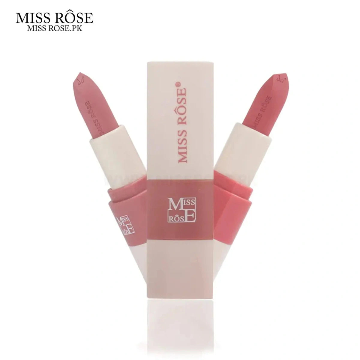 Miss Rose Azure Sky & Vermillion Lipstick