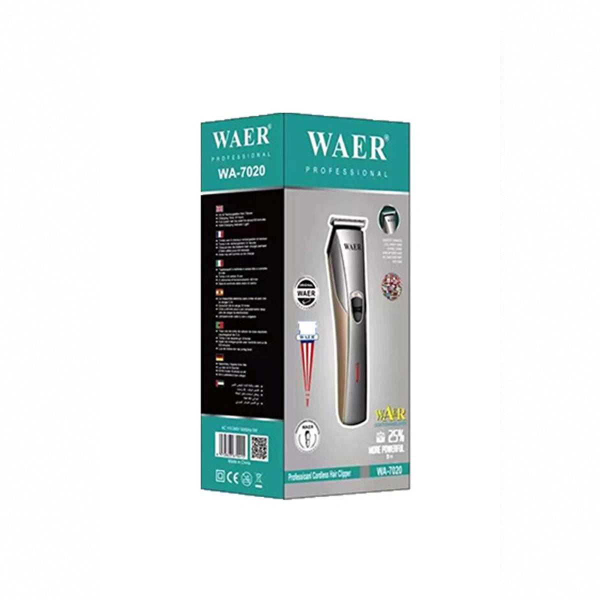 Waer WA-7020 Professional Cordless Hair Clipper
