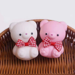 Bow Bear Squishy Toy – Each